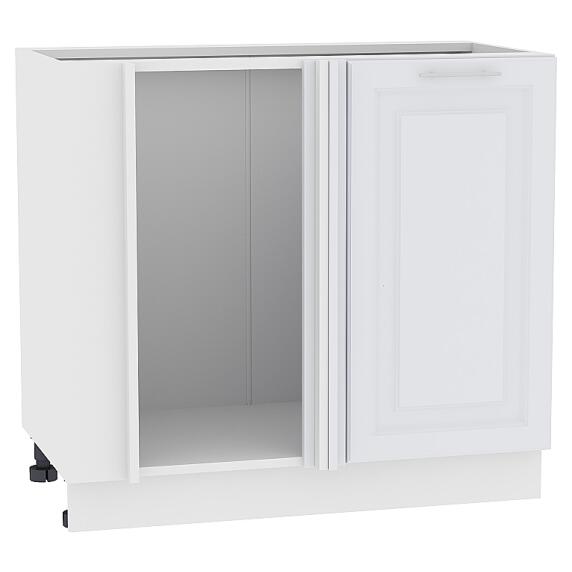 Шкаф нижний угловой Ницца Royal НУ 990М Blanco-Белый