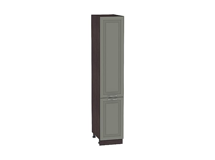 Шкаф пенал с 2-мя дверцами Ницца Royal ШП 400 (для верхних шкафов высотой 720) Magnum-Венге