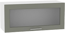Шкаф верхний горизонтальный остекленный Ницца Royal ВГ 800 | 80 см
