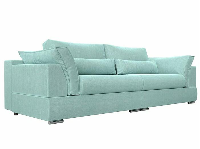 Прямой диван Пекин рогожка Berat Ментоловый