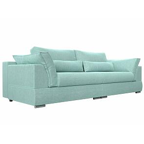 Прямой диван Пекин рогожка Berat Ментоловый