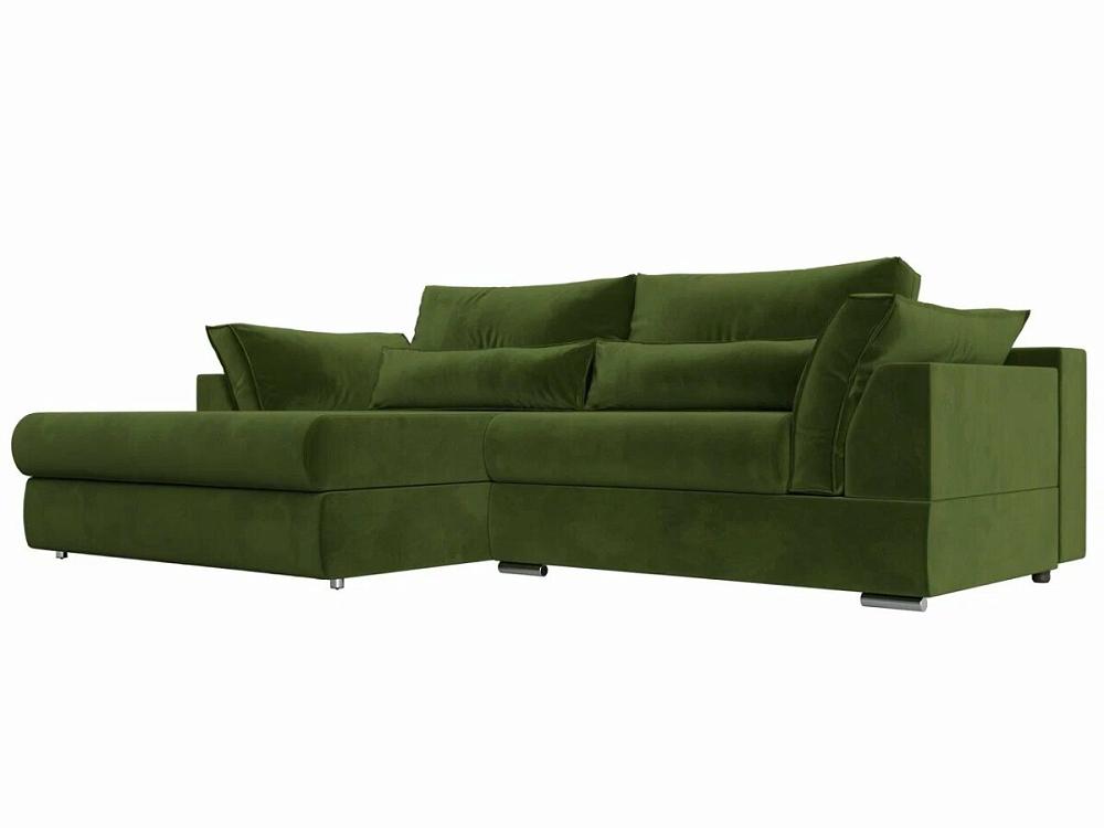 Угловой диван Пекин угол левый микровельвет зеленый фреза силиконовая для полировки средняя 8 × 18 мм в пластиковом футляре зеленый