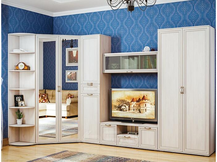 Гостиная Бьянка-02 Ясень Анкор светлый