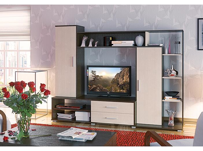 Гостиная Латте-4 Венге Магия/Дуб Паллада Гостиная Латте-4 Венге Магия/Дуб Паллада