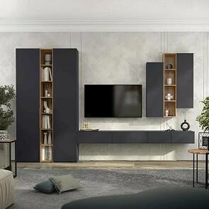 Гостиная Лаура Серый уголь