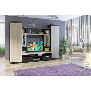 Гостиная Мальта Дуб-феррара/Ясень шимо светлый