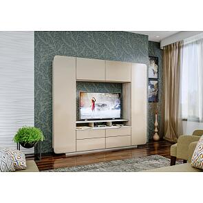 Гостиная Румба Ясень шимо/Мокко глянец