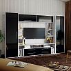 Гостиная Гармония  (Черный Глянец, Белый)
