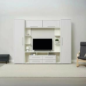 Гостиная Гармония  (Пластер Бьянко, Белый)