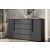 Норд Комод 2 двери 4 ящика (1600) (Графит, Графит)