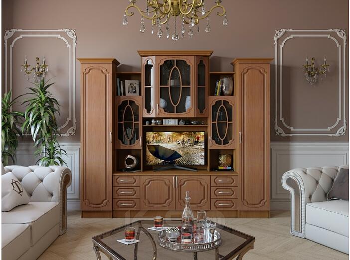  Гостиная Альберт-5-01 Миланский орех