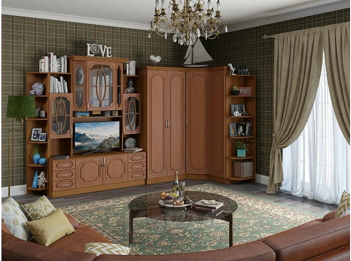  Гостиная Альберт-5-02 Миланский орех