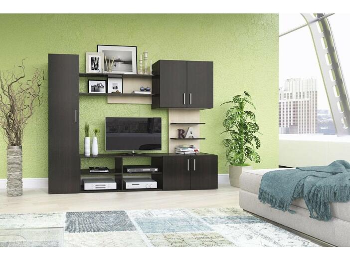 Гостиная Феррара-01 Дуб феррара/ Дуб кремона