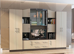 Nástěnná skříň Octavia STL.285.01 Wenge/Dub Cremona