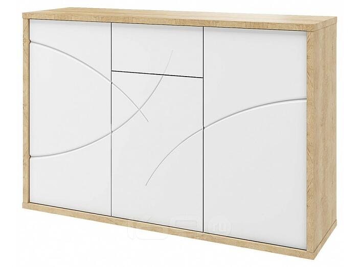 Комод Мадейра СТЛ.264.03 Дуб небраска/Белый глянец