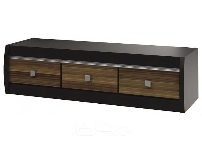Тумба под ТВ с 3-мя ящиками Ксено СТЛ.078.12 Слива валлис/Дуб ферарра