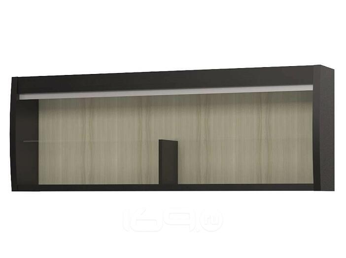 Полка со стеклом Ксено СТЛ.078.10 Дуб феррара/Ясень