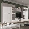 Модульная гостиная "Элана" композиция #3 Бодега белая
