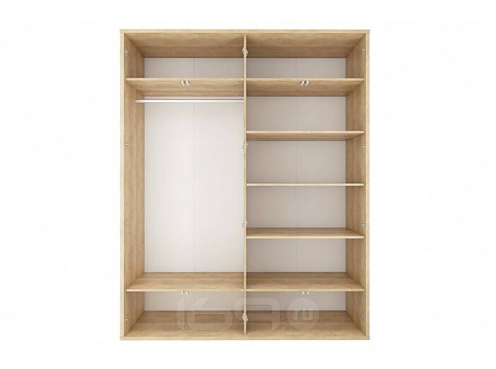 Шкаф 4-х дв. Мадейра СТЛ.264.07 Дуб небраска/Белый глянец