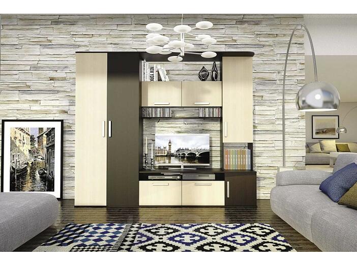 Стенка Алегро СТЛ.111.00 Венге/Дуб молочный