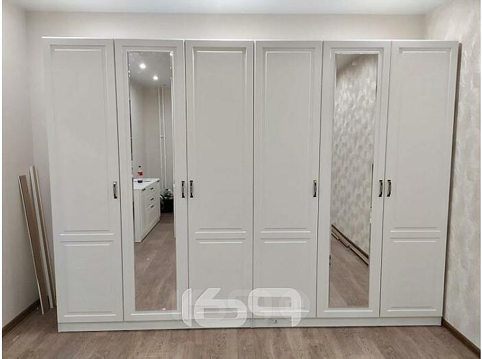 Ливерпуль Шкаф комбинированный 08.45 Белый/Ясень Ваниль