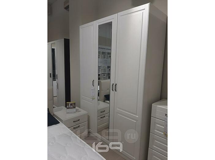 Ливерпуль Шкаф комбинированный 08.45 Белый/Ясень Ваниль