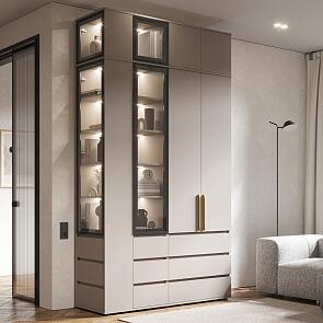 Норд гостиная 1 Кашемир/Кашемир 1500*510*2654