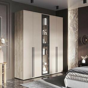 Норд гостиная 2 Кашемир/Дуб Крафт Серый 2000*510*2236