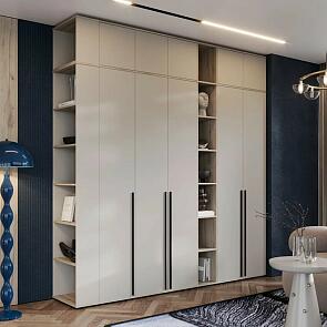 Норд гостиная 3 Кашемир/Дуб Крафт 2538*510*2654