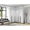 Норд гостиная 4 Белый/Белый глянец холодный 1253*510*2654