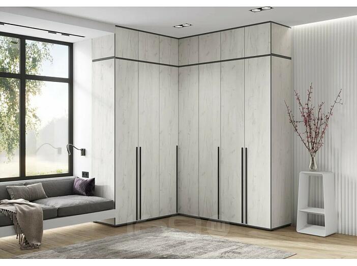 Норд гостиная 4 Дуб Крафт белый/Дуб Крафт Белый 1253*510*2654