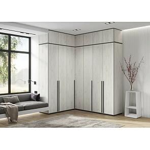 Норд гостиная 4 Дуб Крафт белый/Дуб Крафт Белый 1253*510*2654