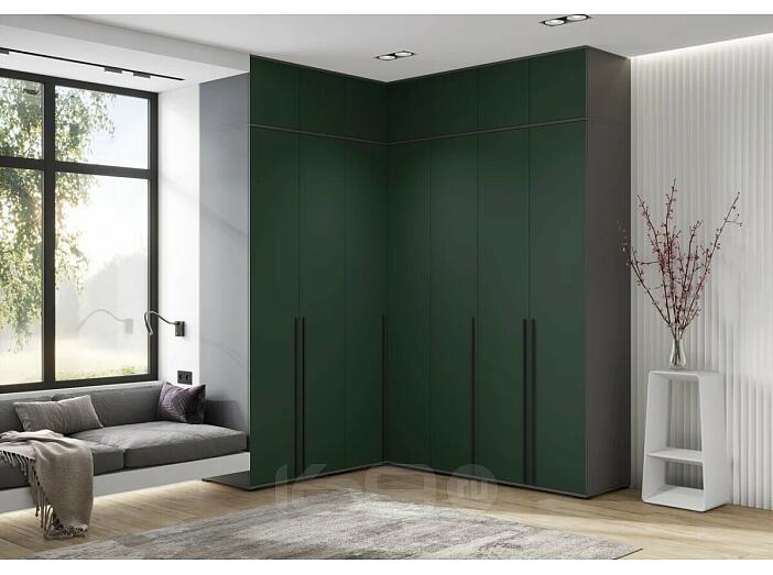 Норд гостиная 4 Изумрудный/Графит 1253*510*2654