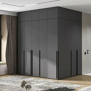 Норд гостиная 6 Графит/Графит 2110*510*2654