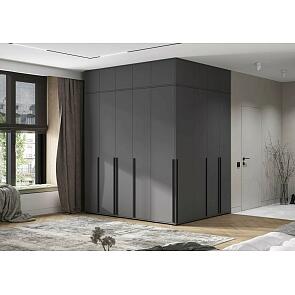 Норд гостиная 6 Графит/Графит 2110*510*2654