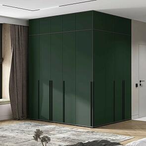 Норд гостиная 6 Изумрудный/Графит 2110*510*2654