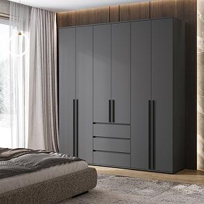 Норд Шкаф 6-ти ств. (Графит, Графит)