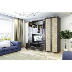 Гостиная Марина (правая) Granite rose/Chesterfild oak