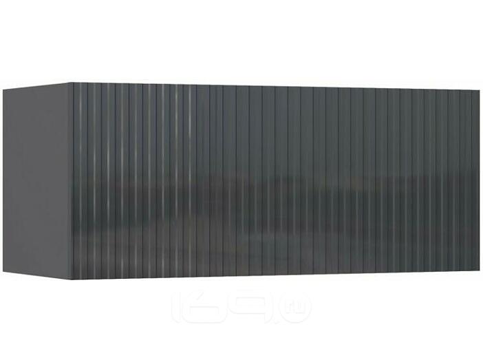 Оливия Тумба навесная №2 (Графит Глянец, Графит)