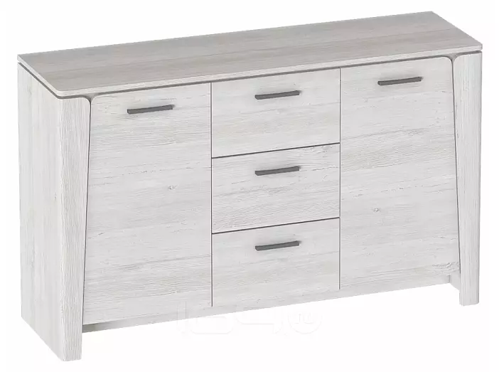 Тумба 2 дв. 3 ящ.  "Мальта" гостиная Дуб винтерберг