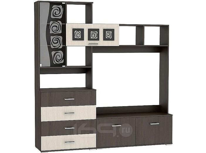 Тумба центральная Рошель ТБ-800М ЛДСП Венге/Дуб белфорд