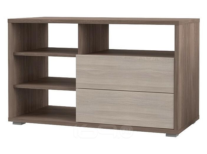 Тумба под ТВ Мишель 2101 Ясень шимо темный