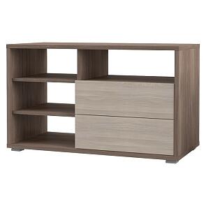 Тумба под ТВ Мишель 2101 Ясень шимо темный