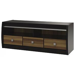 Тумба под ТВ с 3-мя ящиками Ксено СТЛ.078.01 Слива валлис/Дуб ферарра