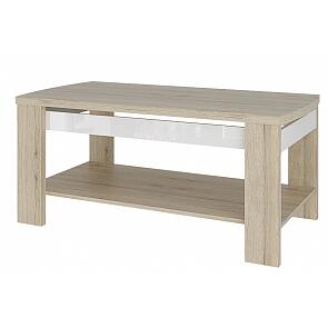 Стол журнальный Ксено СТЛ.078.09 Дуб санремо/Белый