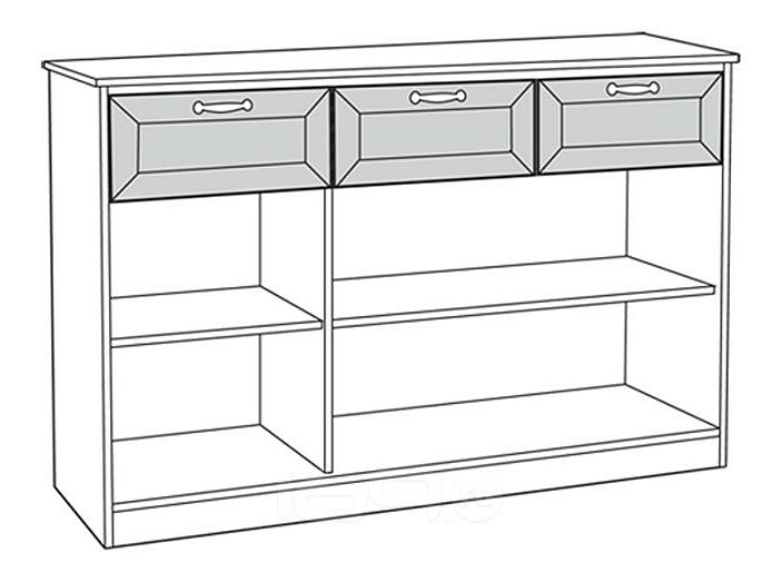 Комод Флорида 1 505 Дуб паллада