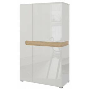 Комод Катания СТЛ.331.08 Белый/Дуб небраска