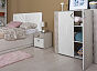 Амели Комод 13.107 Шелковый камень К349 RT,Бетон Чикаго беж LS 00 953