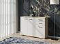FUN комод КД-3 Дуб Сонома/Белый