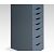 Ингар 8 комод 36x102x53, серо-бирюзовый